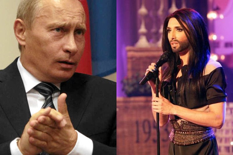 Władimir Putin zamierza stworzyć konkurencję dla konkursu Eurowizji, gdzie dla ludzi takich, jak Conchita Wurst nie będzie wstępu.