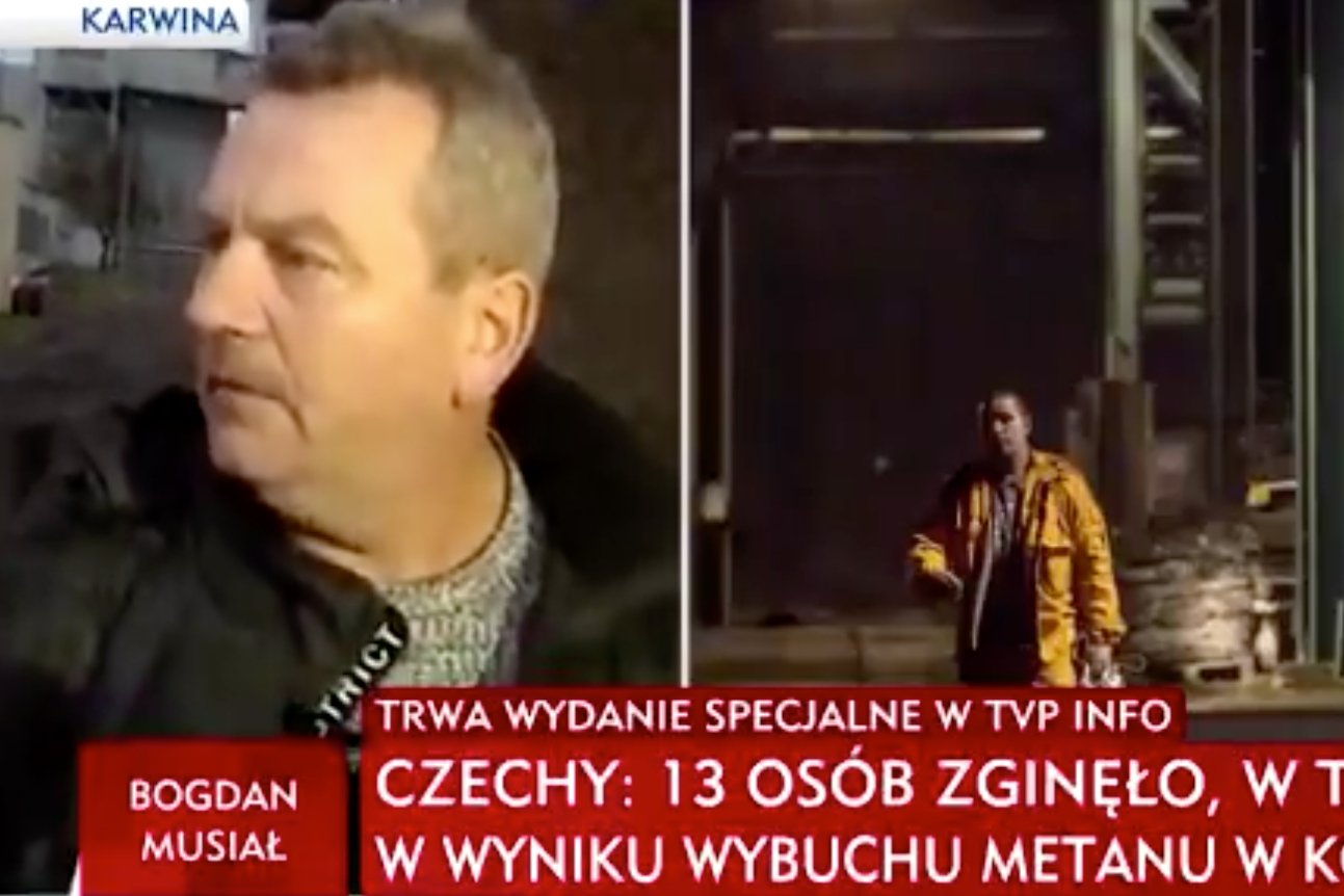 Jeden z ojców górników nie wytrzymał nerwów.
