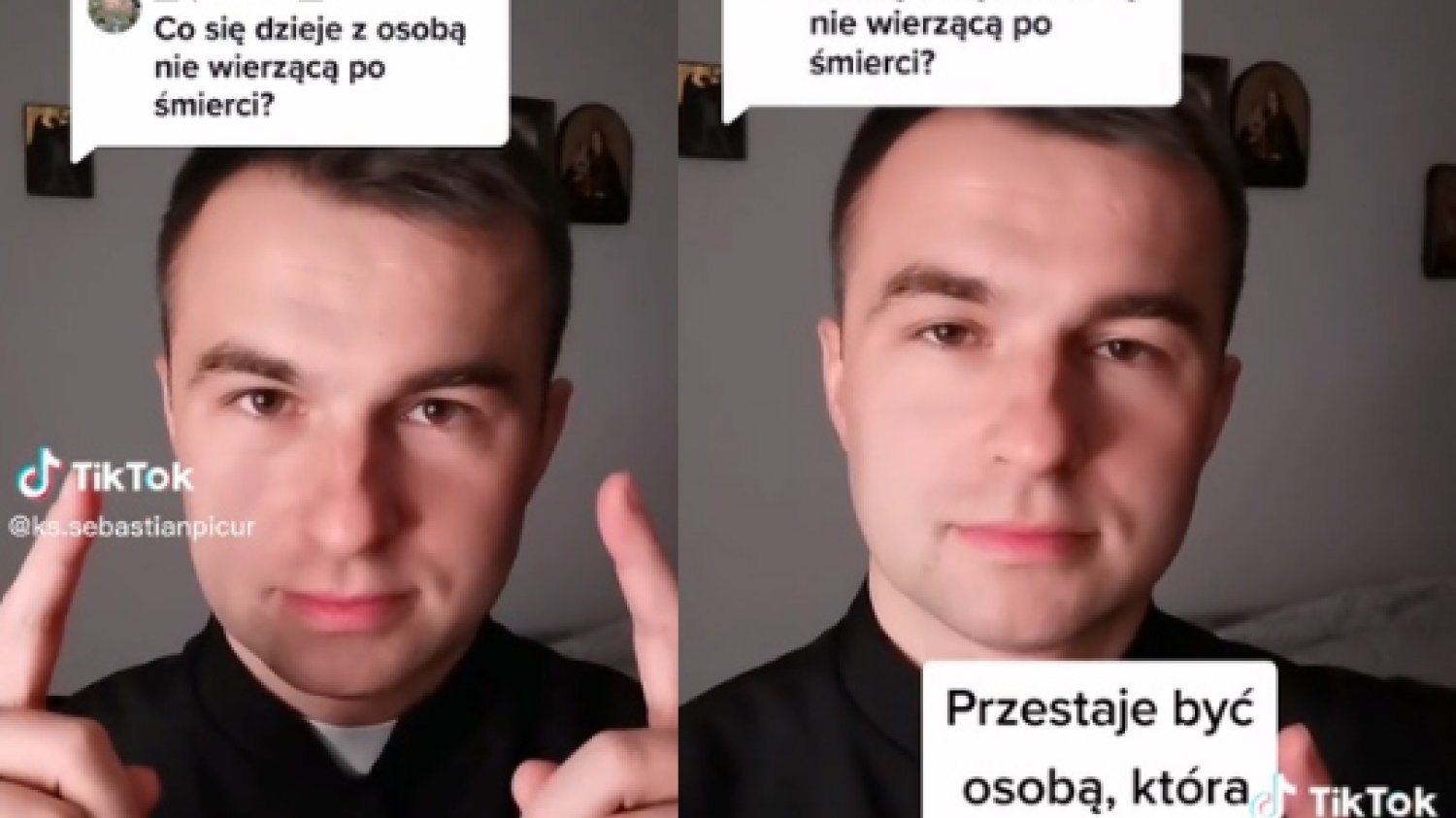 Ksiądz zabrał głos w życia po śmierci osób niewierzących.