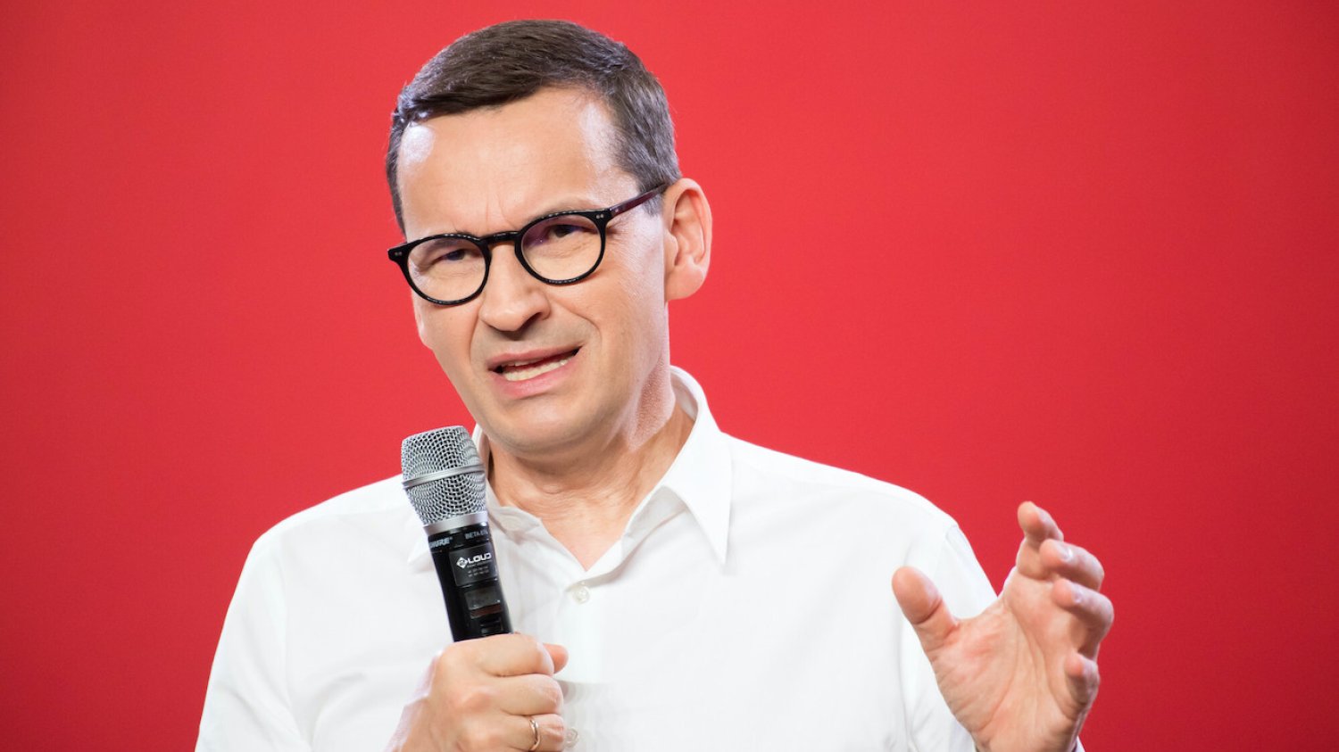 Mateusz Morawiecki, premier rządu Zjednoczonej Prawicy.