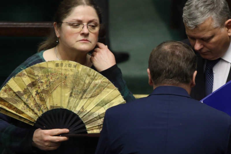 Krystyna Pawłowicz znowu atakuje emerytkę.