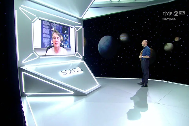 Rozmowa z przedstawicielką NASA.