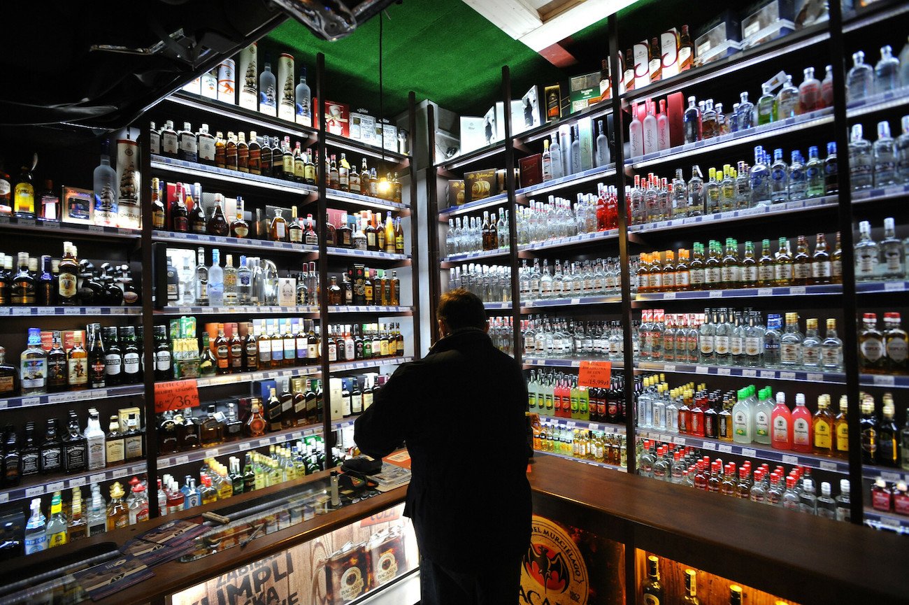 Sklep z alkoholem