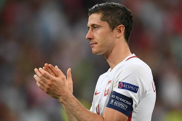 Robert Lewandowski, kapitan reprezentacji Polski w piłce nożnej