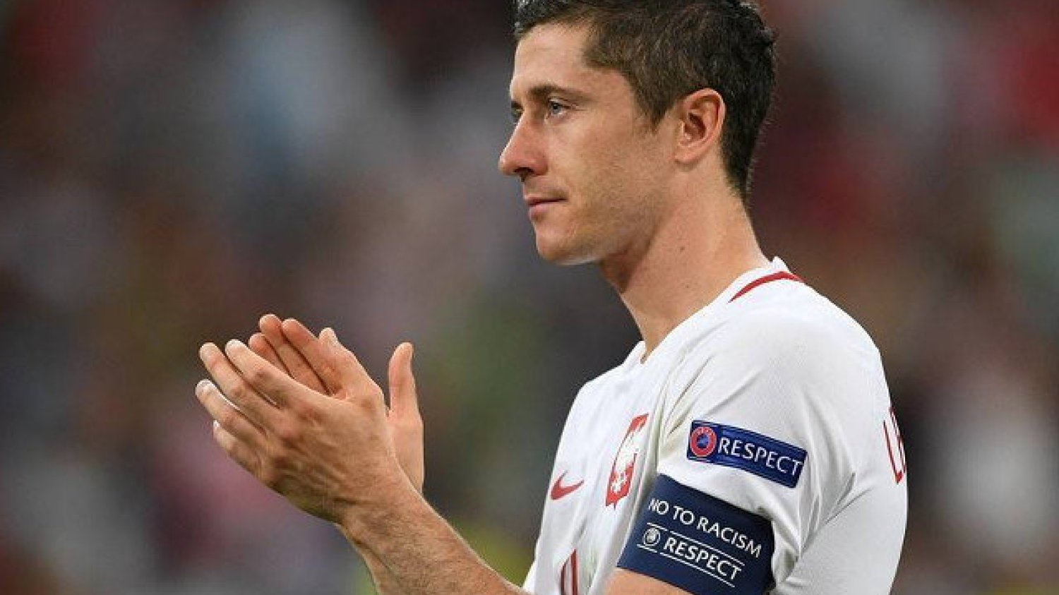 Robert Lewandowski, kapitan reprezentacji Polski w piłce nożnej