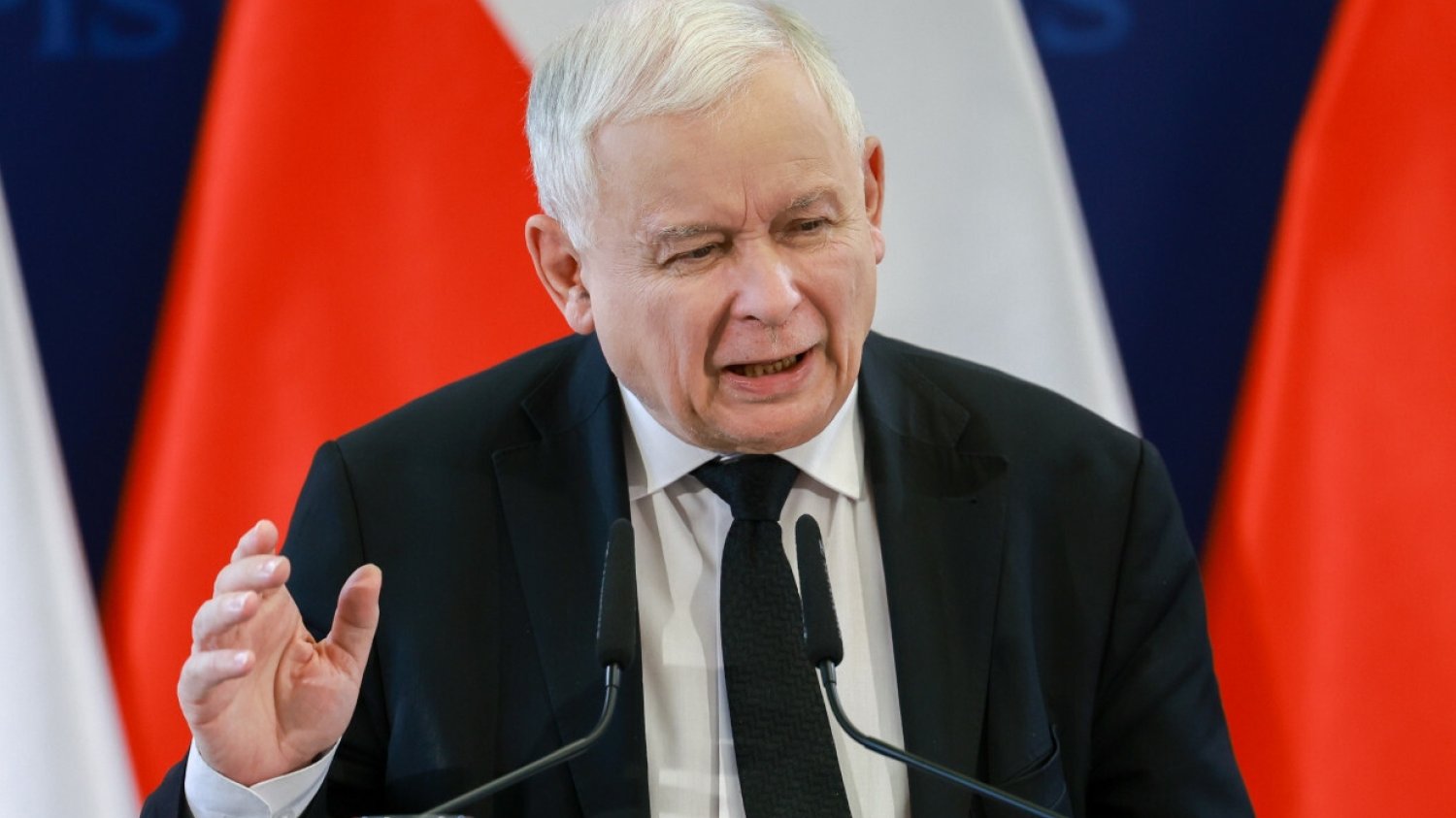 Prezes PiS Jarosław Kaczyński
