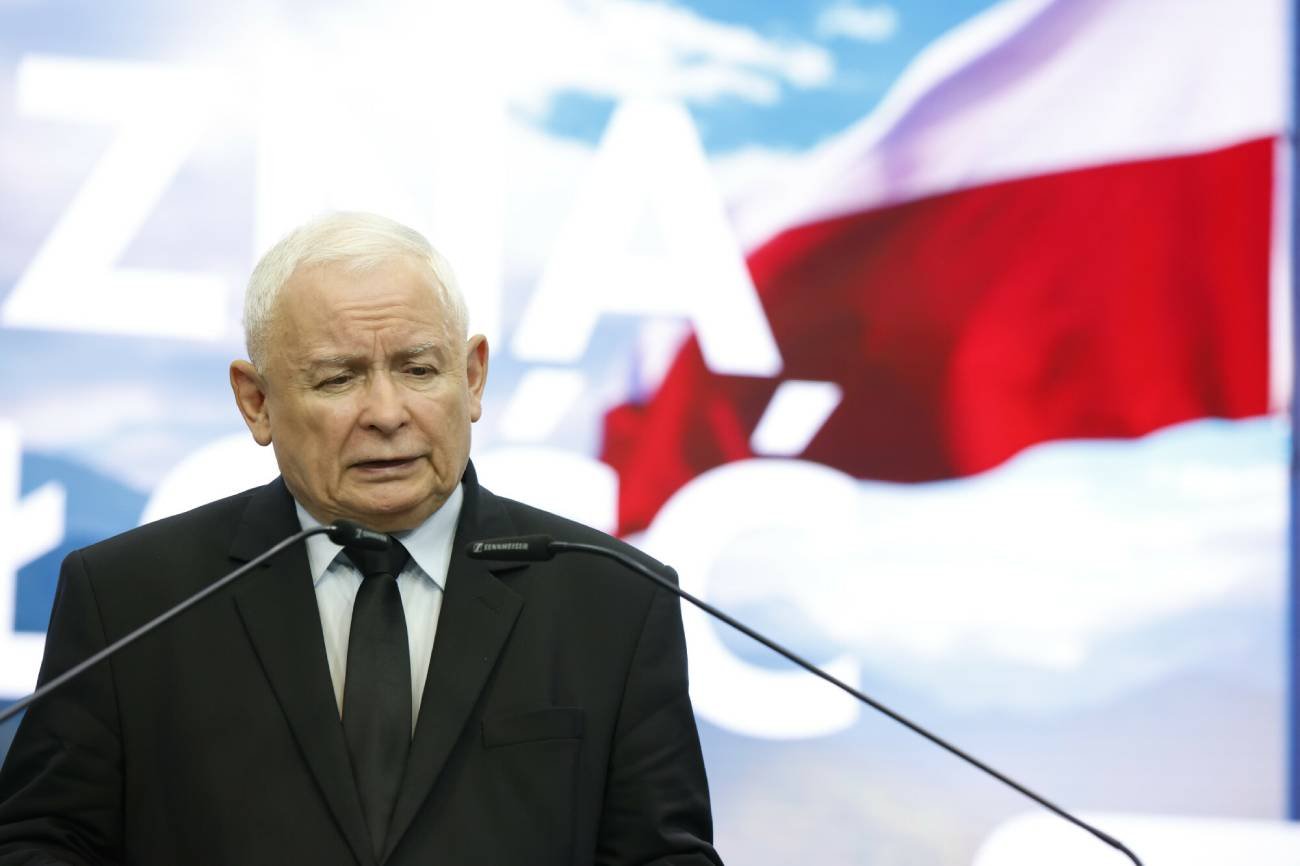 Kaczyński znowu straszy kryzysem migracyjnym. Prezes PiS obwinia KE