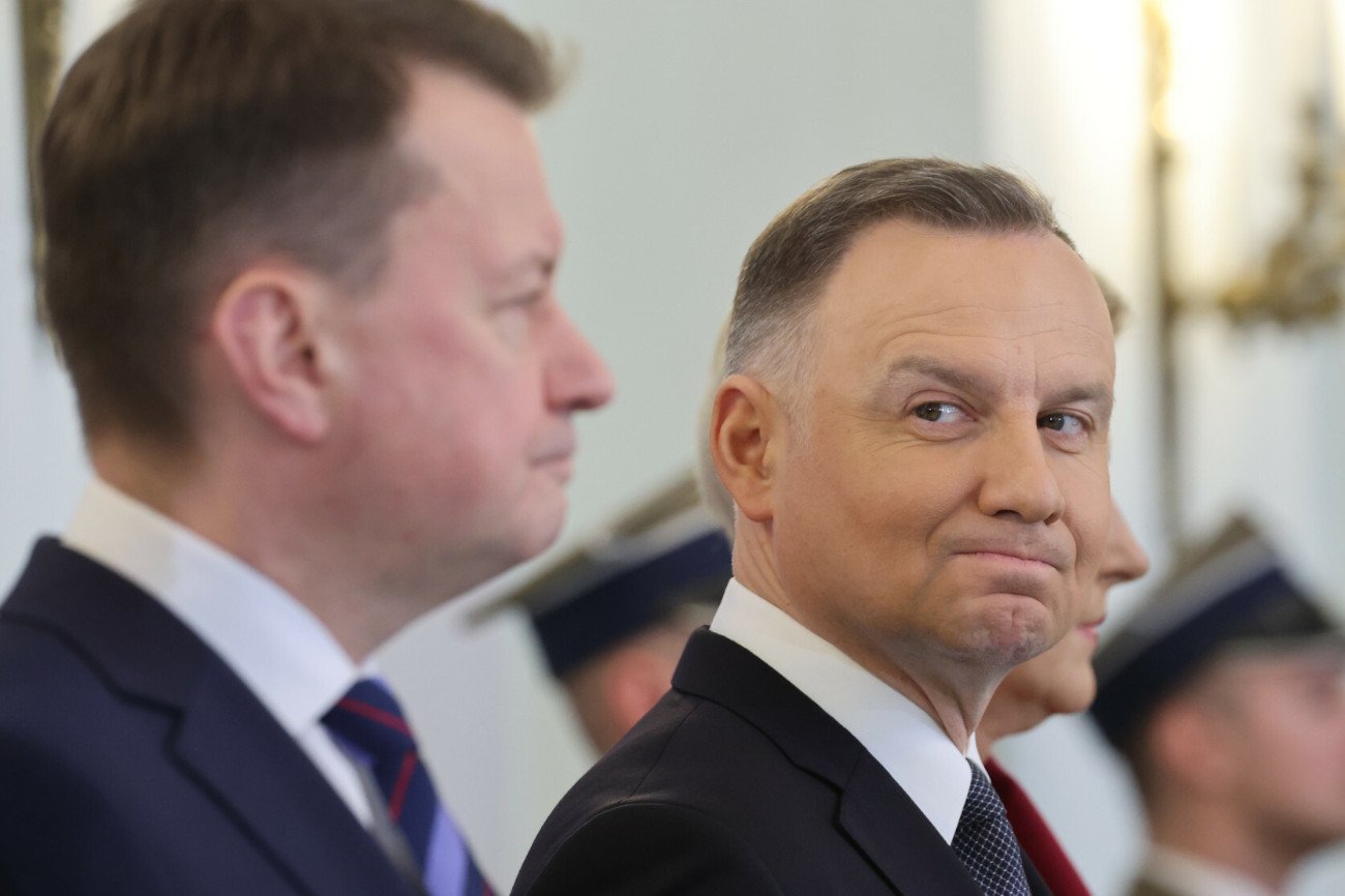 Mariusz Błaszczak i Andrzej Duda