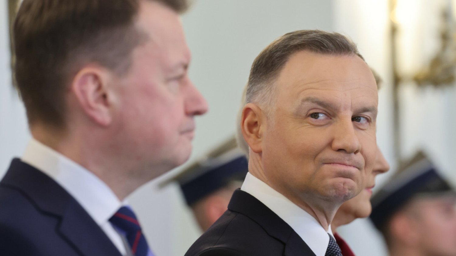 Mariusz Błaszczak i Andrzej Duda