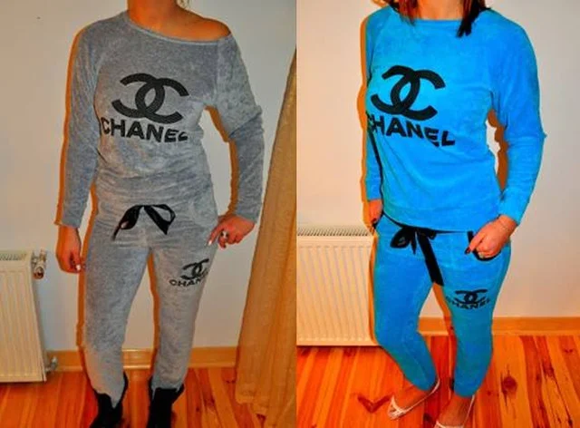 Styl i szyk, dres Chanel z bazaru.