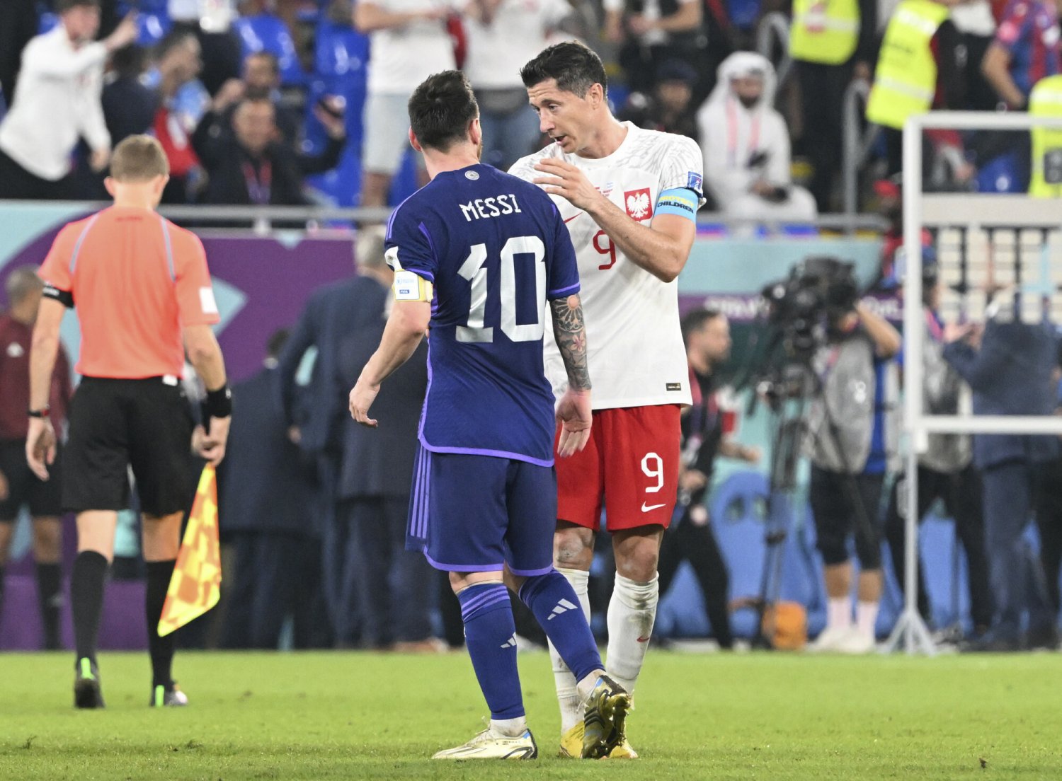 Lewandowski, zdradził co powiedział po meczu Messiemu. "Robiłem to, by pomóc drużynie"