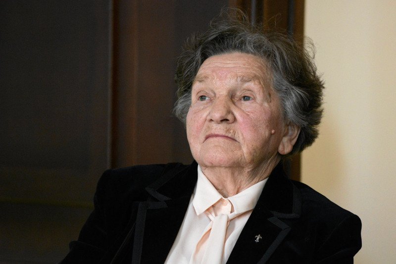 Wanda Traczyk Stawska nie rezygnuje z pomysłu odwiedzenia protestujących w Sejmie. Ale następnym razem weźmie własny stołek i wodę.