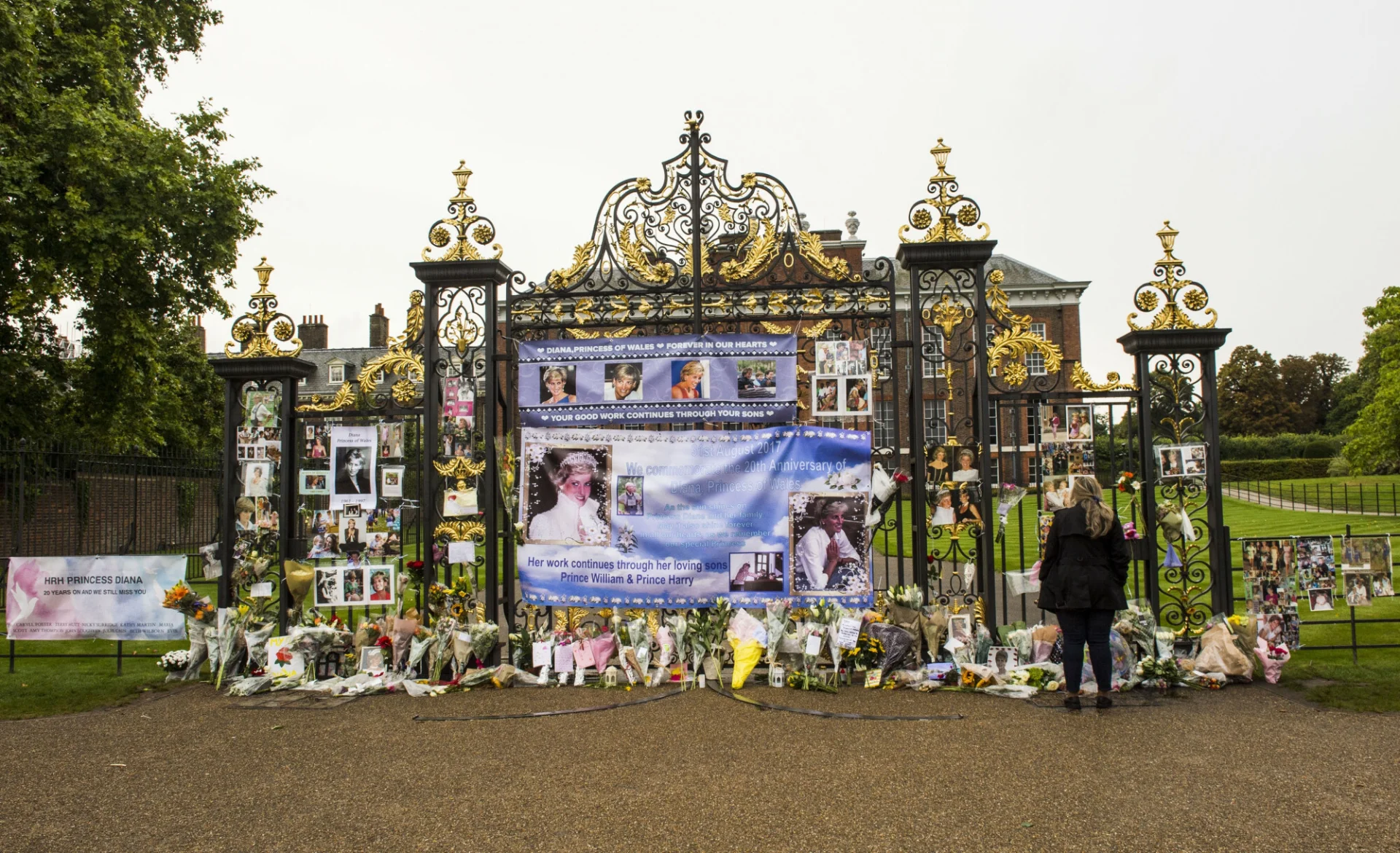 Brama Pałacu Kensington.