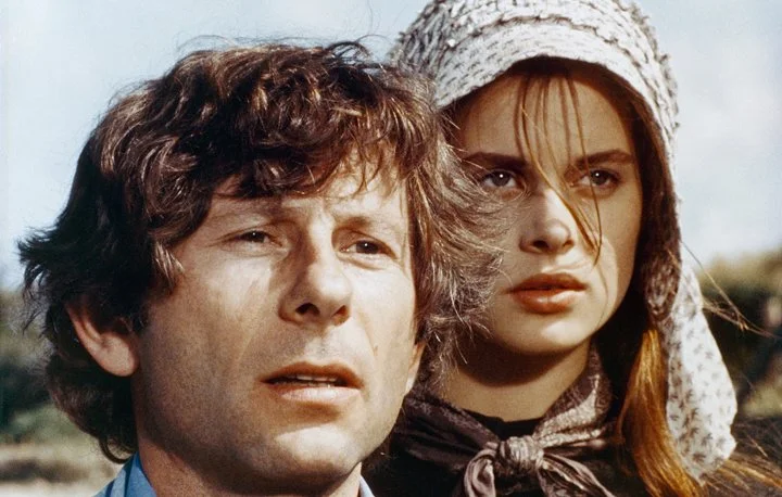 Roman Polański z Nastassją Kinski na planie "Tess".