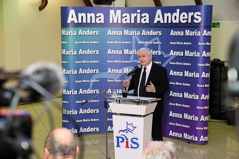 Podczas prezentacji kandydatki Prawa i Sprawiedliwości Anny Marii Anders w Augustowie.
