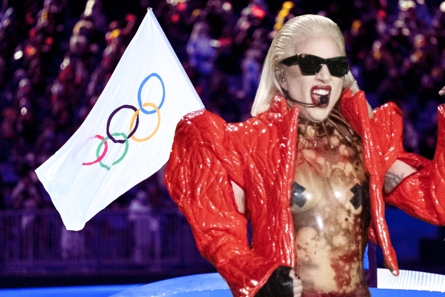 Lady Gaga na otwarciu Igrzysk Olimpijskich w Paryżu
