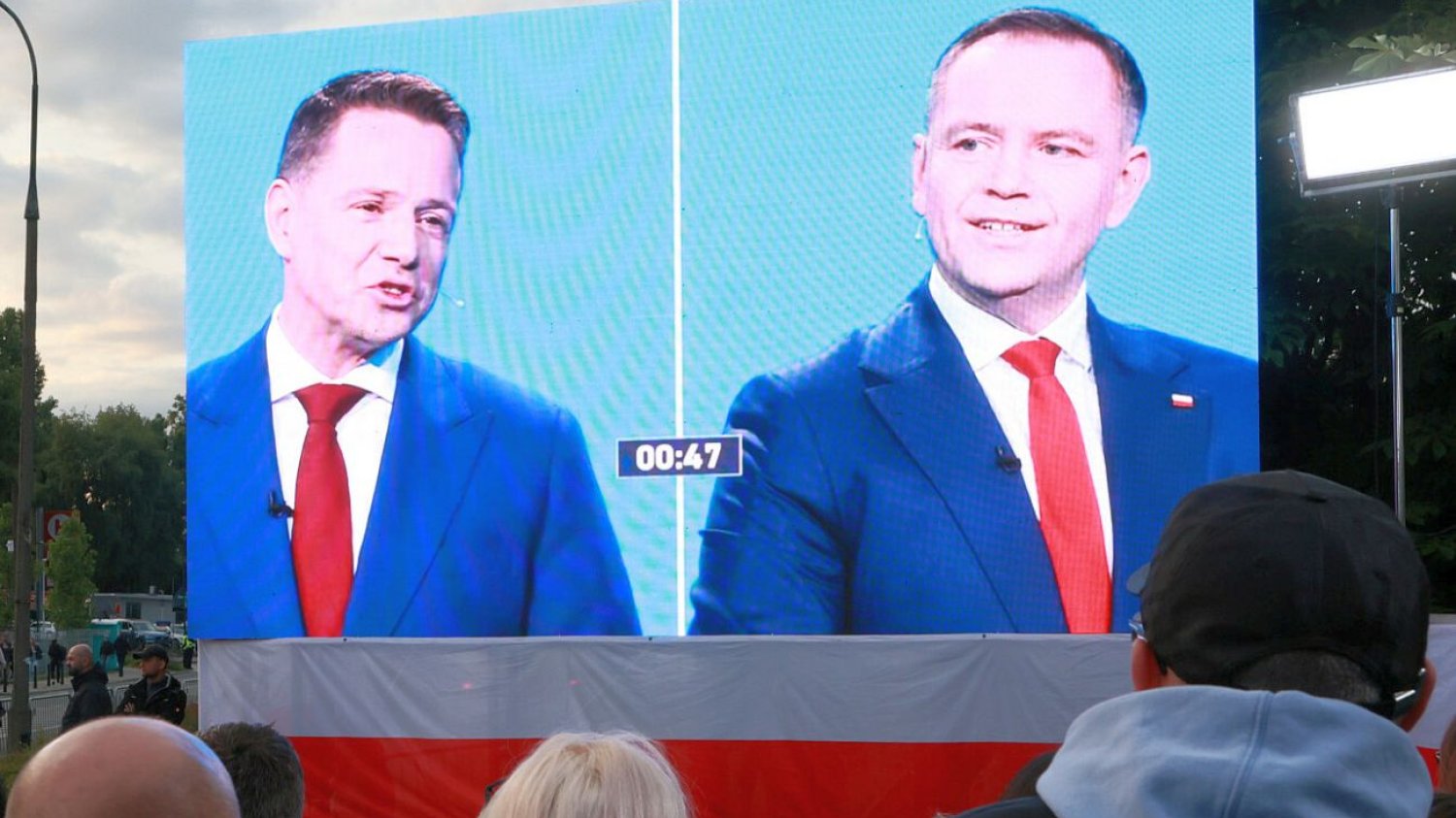 Według sondażu dla WP różnica poparcia między kandydatami to 2,5 punktu proc.