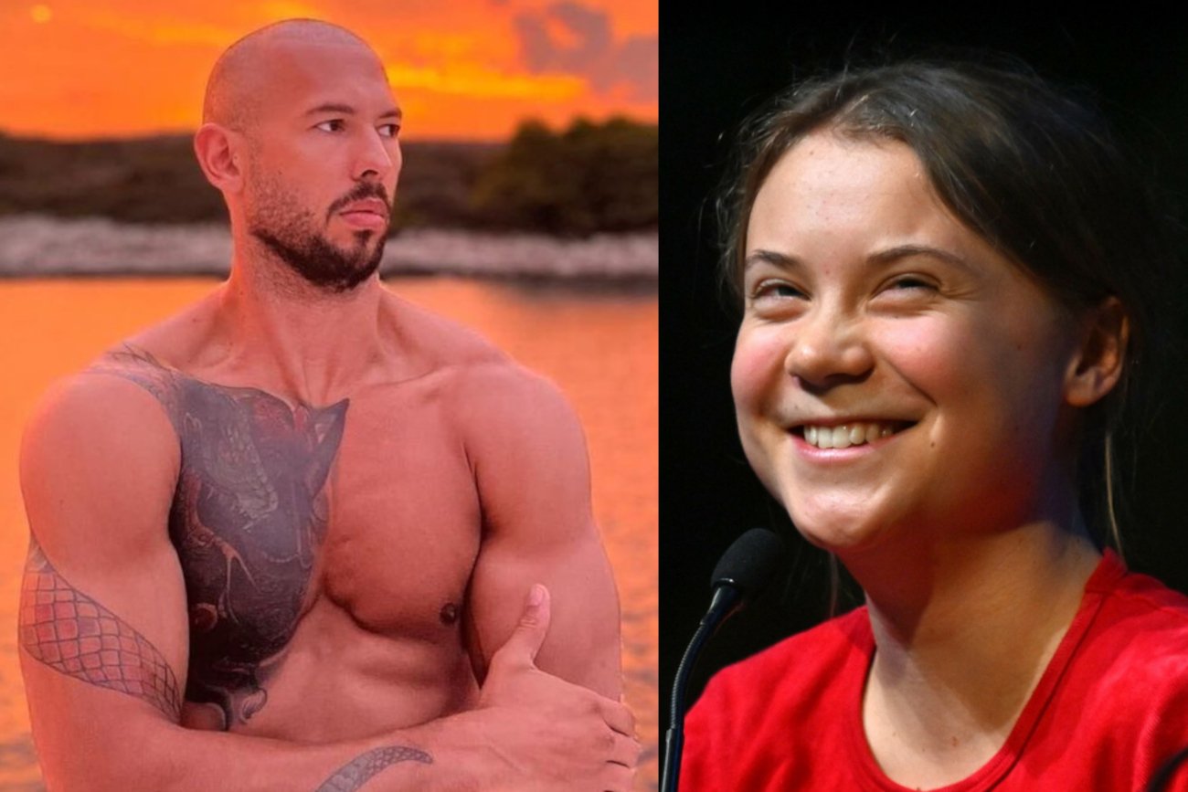 Andrew Tate trafił do więzienia przez tweety z Gretą Thunberg.