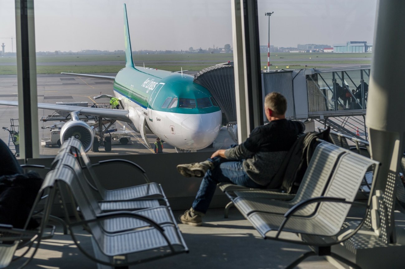 Lotnisko Chopina w Warszawie na Okęciu. Zdjęcie z października 2015 roku.