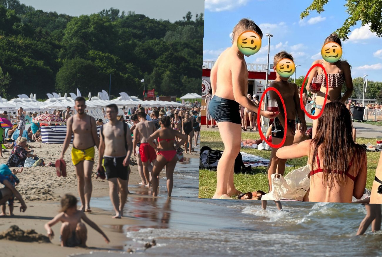 Matka polewała dzieciom bezalkoholowe piwo. Zdjęcie rozpaliło sieć.