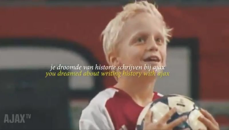 Ajax Amsterdam motywował się przed meczem z Realem Madryt wyjątkowym nagraniem.