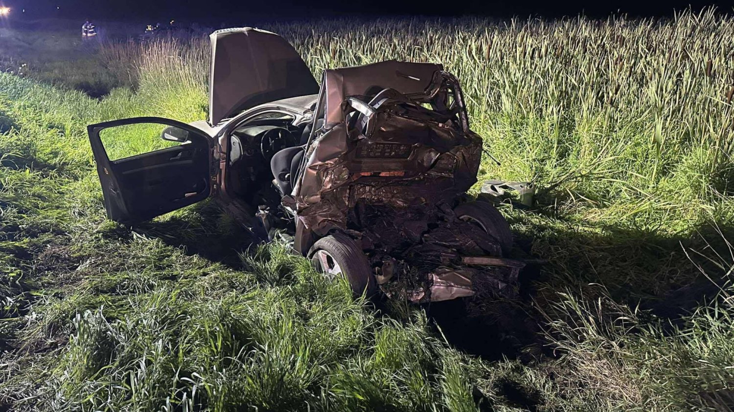 Tragiczny wypadek pod Bisztynkiem. Nie żyje strażak i jego mały syn