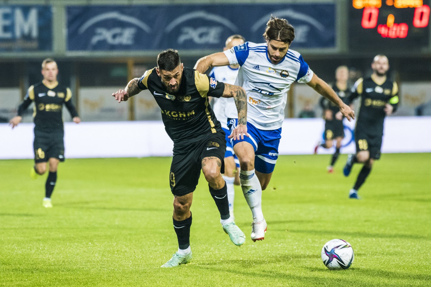 Stal Mielec efektownie rozprawiła się na swoim terenie z Zagłębiem Lubin