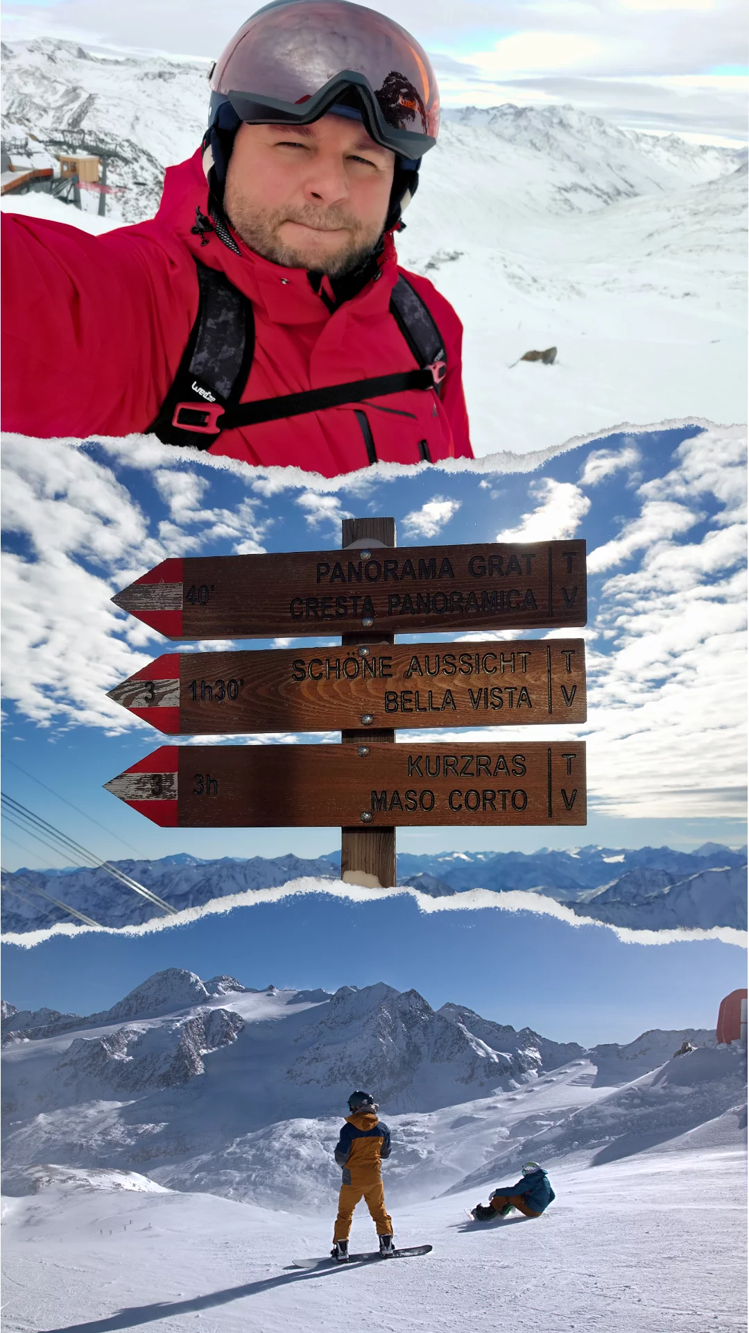 Alpin Arena Schnals Senales w Maso Corto