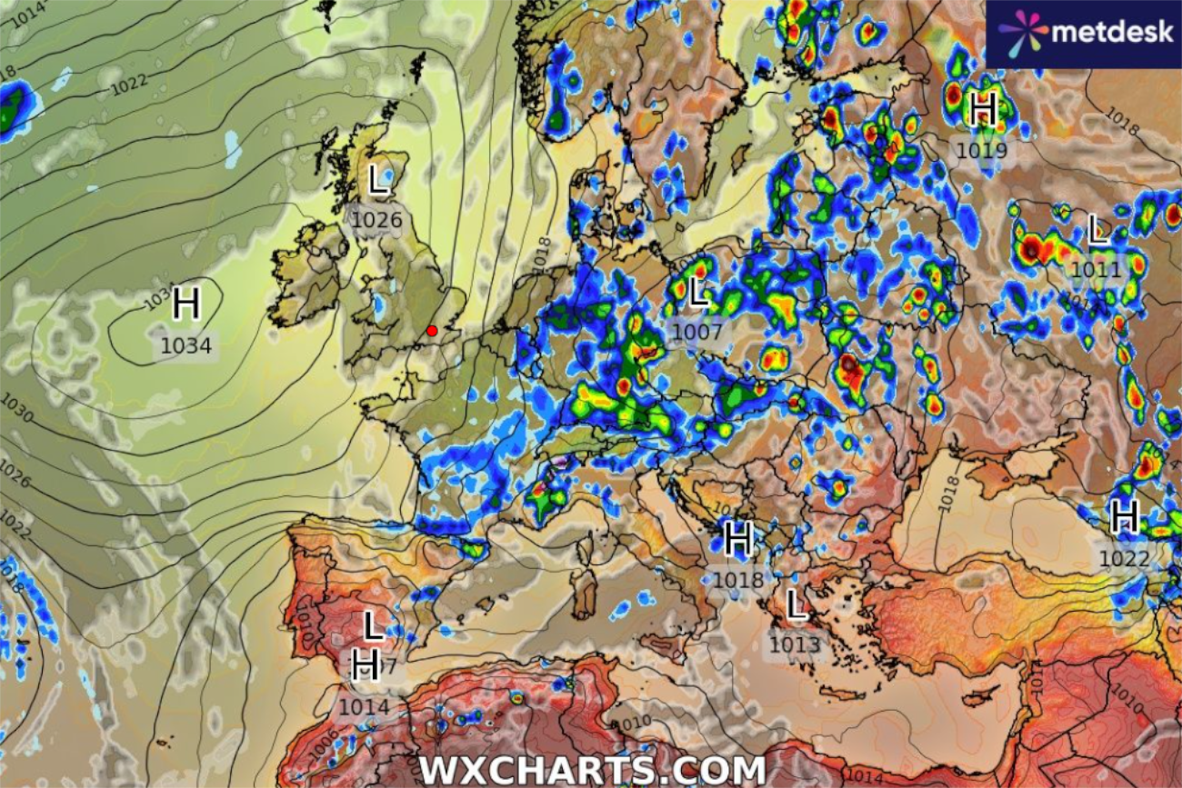 Ta sobota jest burzowa i deszczowa. I to niemal w całej Polsce
