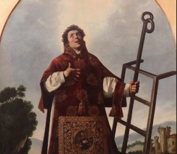Św. Wawrzyniec na obrazie Francisco de Zurbarána. Na pamiątkę męczeńskiej śmierci duchownego Perseidy często określane są "łzami świętego Wawrzyńca". Św. Wawrzyniec na obrazie Francisco de Zurbarána. Skąd się wzięła legenda o "łzach świętego Wawrzyńca"?
