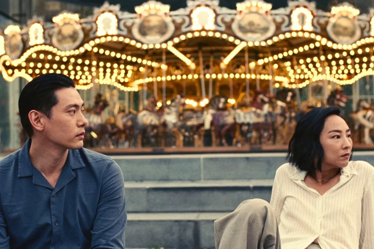 Teo Yoo i Greta Lee w filmie "Poprzednie życie"