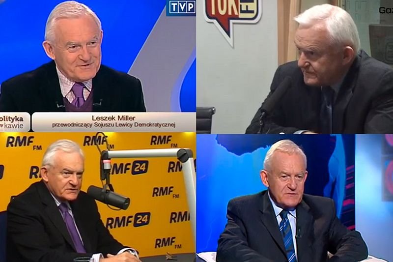 Leszek Miller jest prawdziwym weteranem porannych audycji radiowo-telewizyjnych.