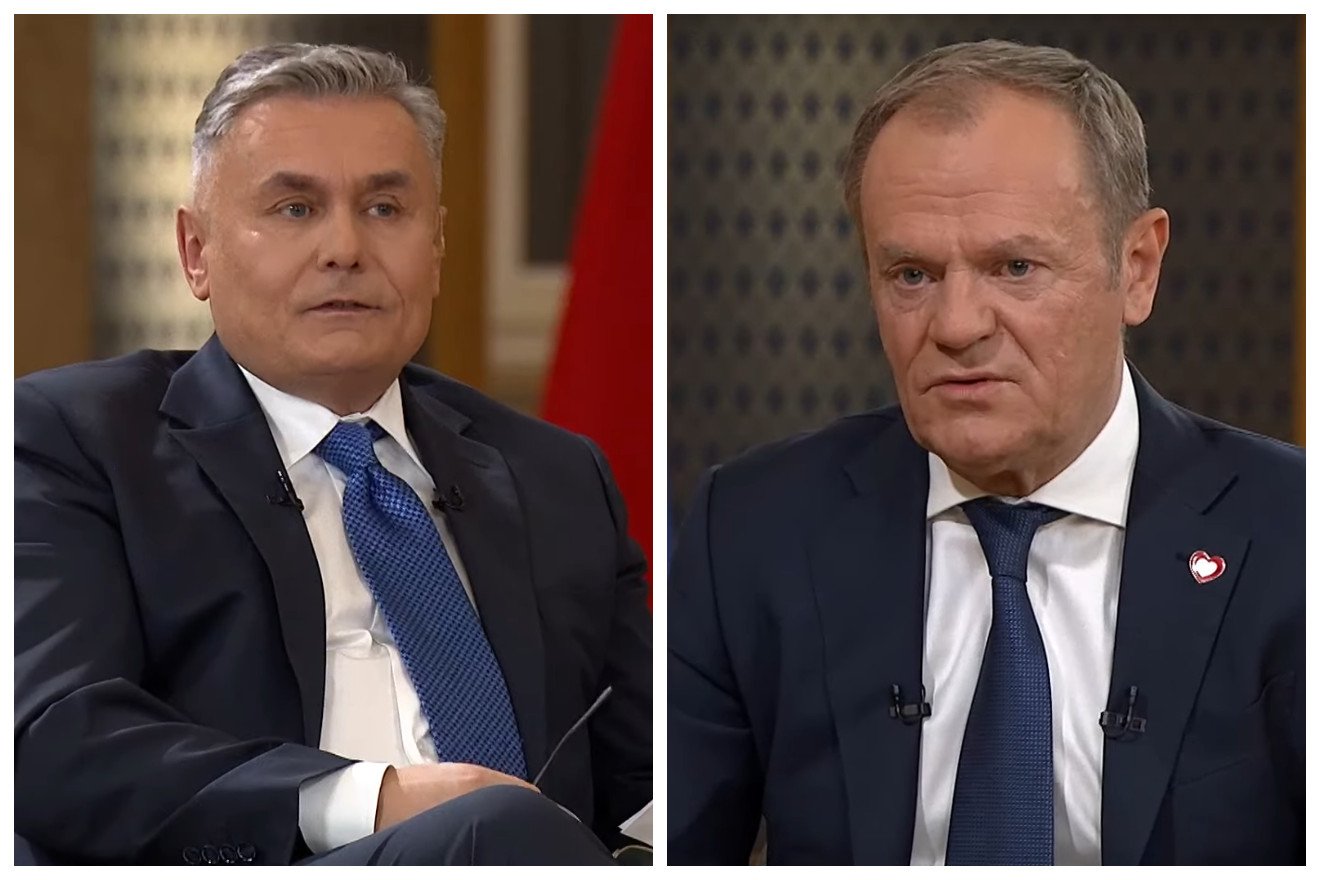 Politycy PiS wściekli po pytaniu Czyża do Tuska. W sieci zawrzało