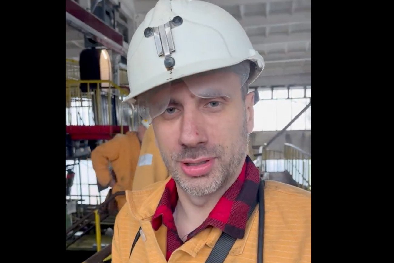 Wiceminister rolnictwa Janusz Kowalski zaskoczył wizytą w kopalni.