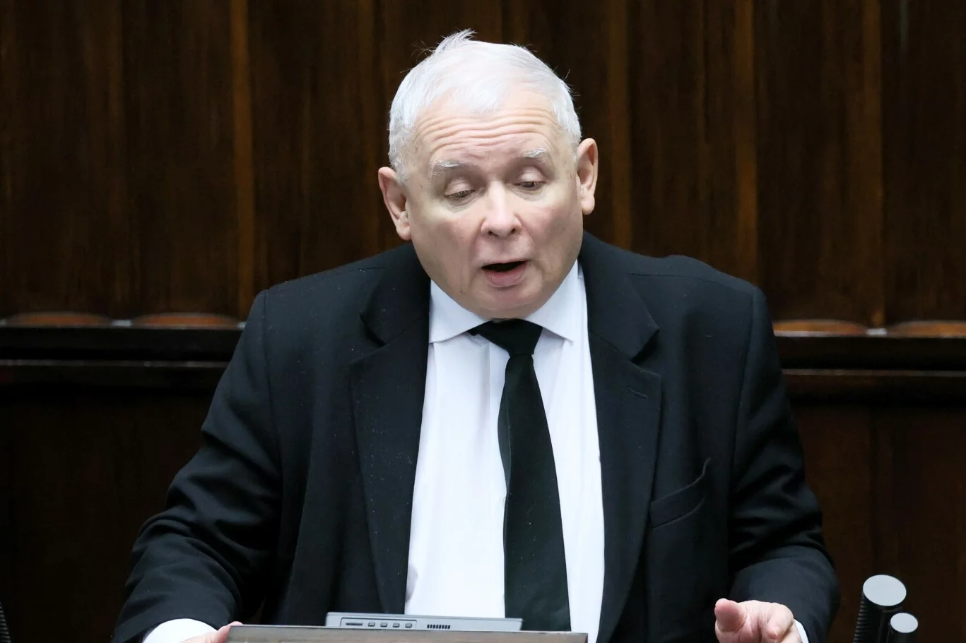 Gorący dzień w Sejmie. Kaczyński zabrał głos ws. Tarczy Wschód