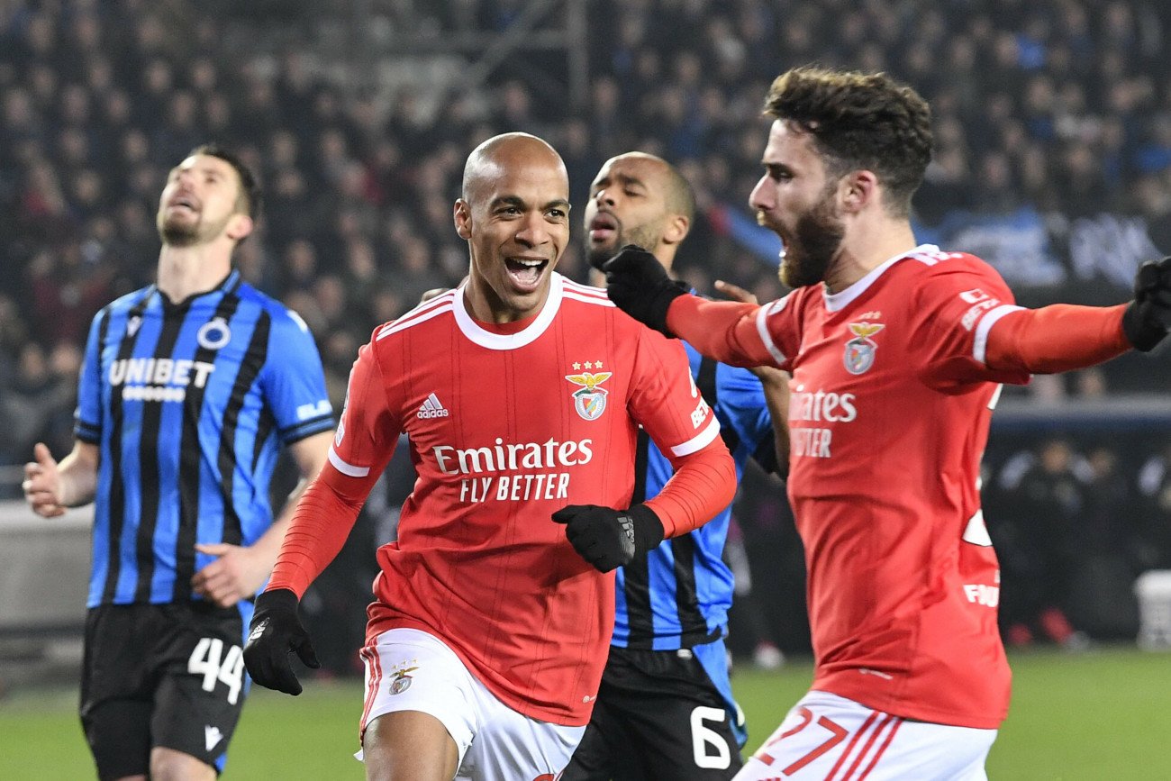 Joao Mario zdobył gola, który ustawił w komfortowym położeniu Benficę przed rewanżem na swoim terenie.