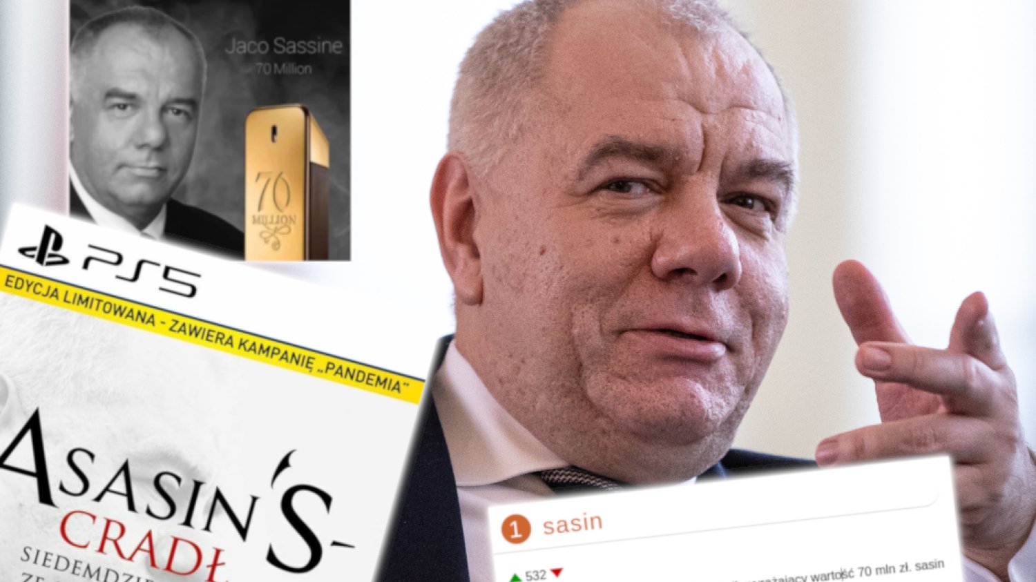 Jacek Sasin stał się bohaterem memów i jednostką monetarną