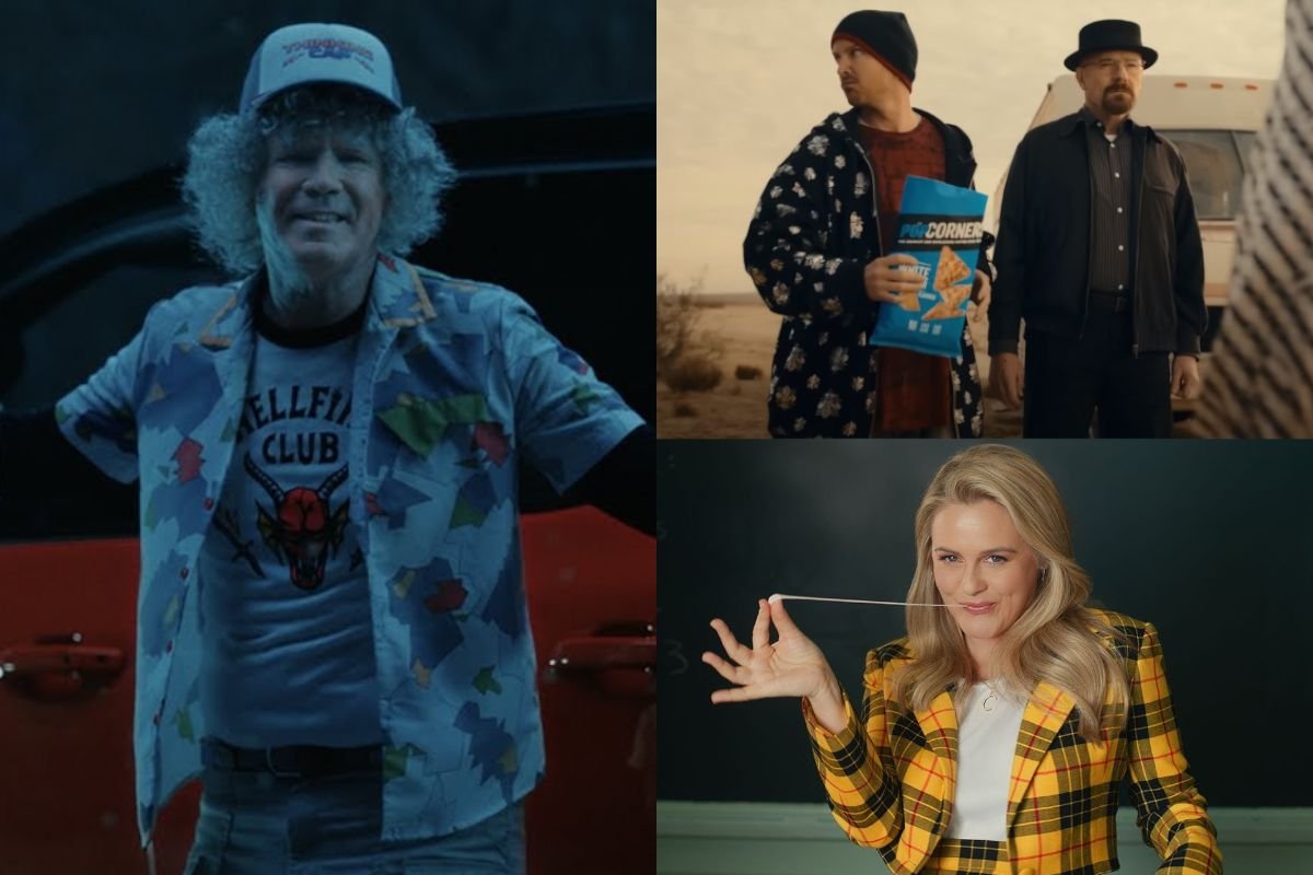 super bowl 2023 najlepsze reklamy stranger things breaking bad