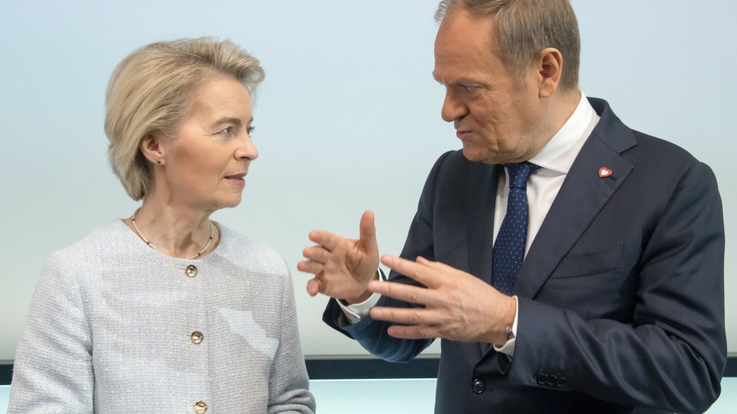 Nagła rozmowa Tuska z szefową KE. Taką przyjęli strategię ws. Trumpa