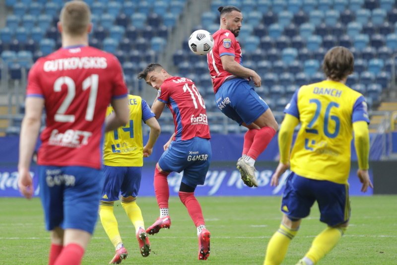 Raków Częstochowa po ostrej walce wygrał finał Pucharu Polski 2021