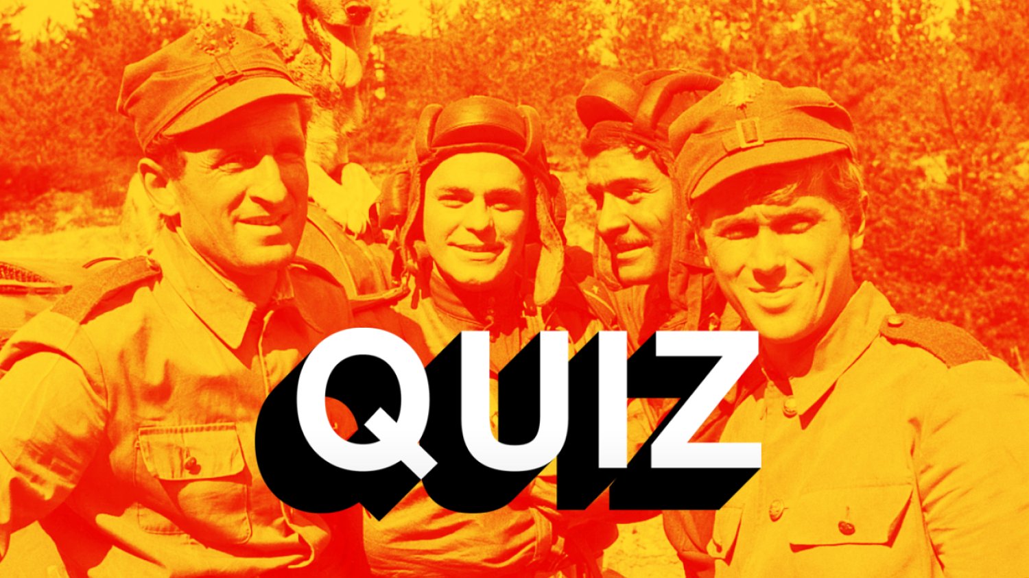 "Czterej pancerni i pies" skończyli 59 lat. "Machniom" quiz z wiedzy o kultowym serialu "Czterej pancerni i pies" mają już 59 lat. Sprawdź, jak dobrze znasz serial