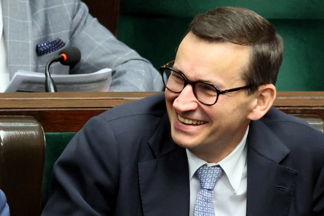 Morawiecki: "No myślałem, że pęknę ze śmiechu". Premier ocenił rządy Tuska