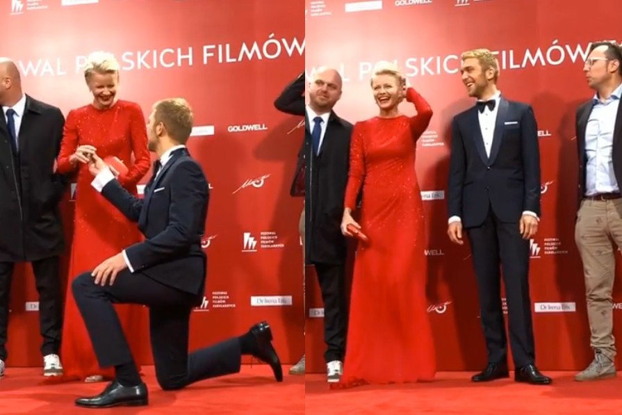 Małgorzata Kożuchowska zareagowała na całą sytuację śmiechem