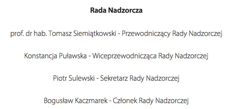Na próżno szukać nazwiska Misiewicza w składzie Rady Nadzorczej Polskiej Grupy Zbrojeniowej
