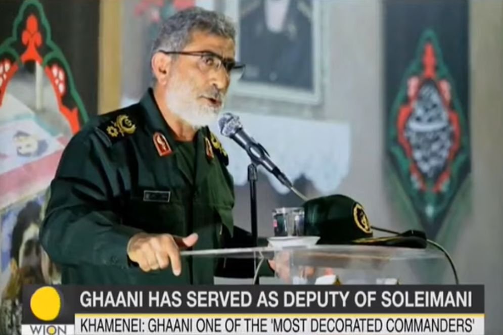 Esmail Ghaani przez lat był zastępcą gen. K. Sulejmaniego