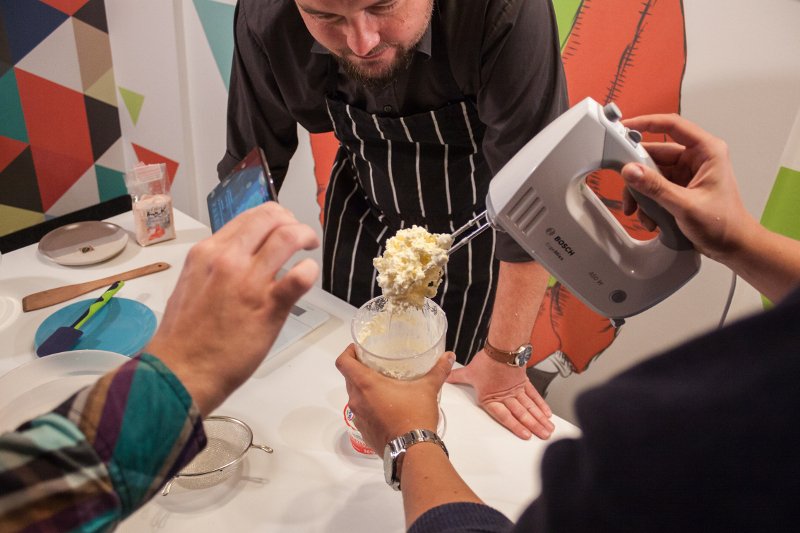 Zrobiliśmy swoje masło. Wyszło doskonałe.