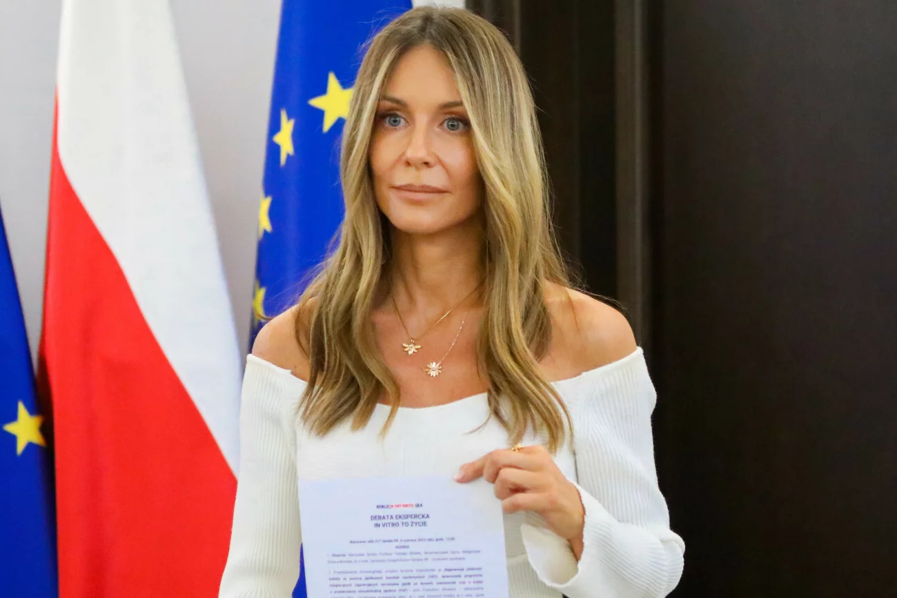 Małgorzata Rozenek-Majdan przemówiła w Sejmie. Mówiła na temat in vitro