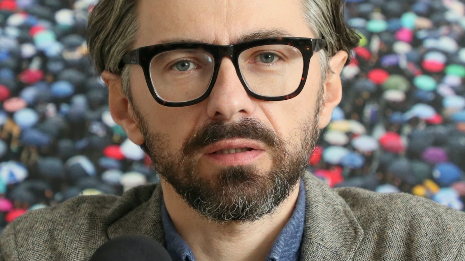Grzegorz Rzeczkowski, dziennikarz Newsweek Polska, autor książki "Obcym alfabetem. Jak ludzie Kremla i PiS zagrali podsłuchami".