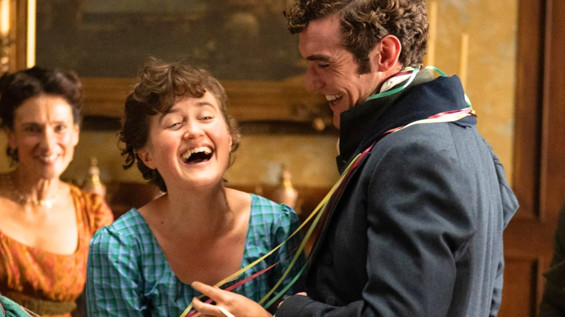 Ella Bruccoleri, Dónal Finn i Indira Varma w serialu "Ta inna siostra Bennet"