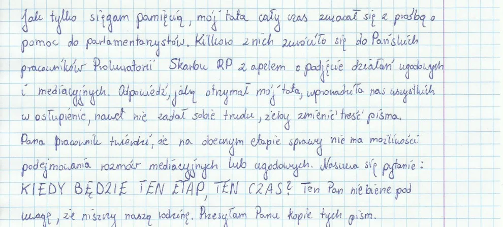 Fragment listu.